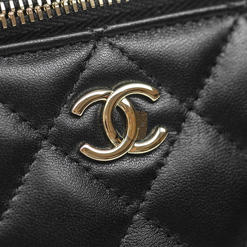 CHANEL VANITY CASE LAMBSKIN AP2199 (17*9.5*8cm)